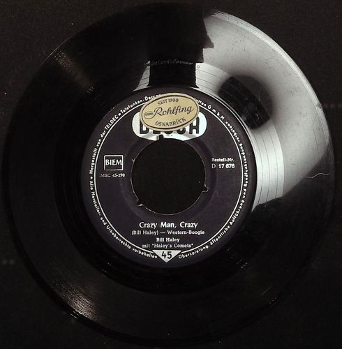 BILL HALEY - Crazy Man Crazy / Watcha Gonna Do - 45 Decca