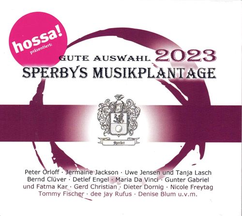 SPERBYS MUSIKPLANTAGE - Gute Auswahl 2023 - Various Artists - CD HYDRA